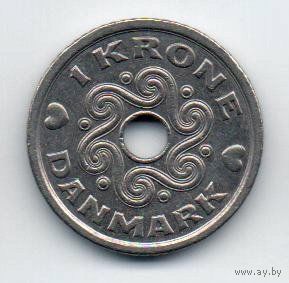 КОРОЛЕВСТВО ДАНИЯ. 1 КРОНА 1995