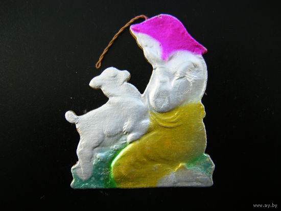 Алёнушка и братец Иванушка-картонаж. 50-е годы. Из СССР.