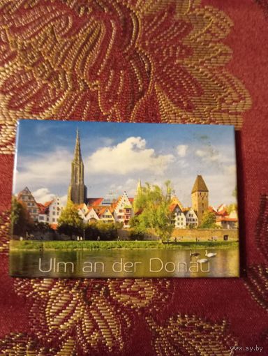 Магнитик город Ульм на Дунае, Германия