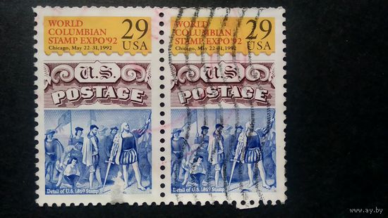 США\536с\ 1992 Колумб. Выставка