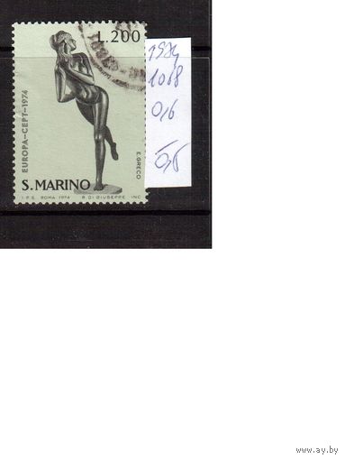 Сан-Марино-1994 (Мих.1068)  гаш. , Скульптура