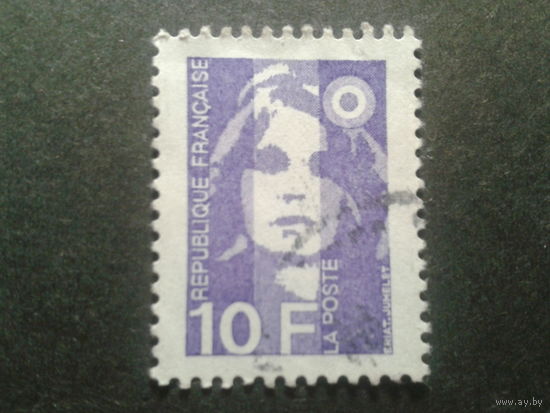 Франция 1990 стандарт 10F