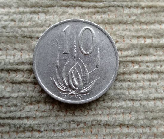Werty71 ЮАР 10 центов 1989