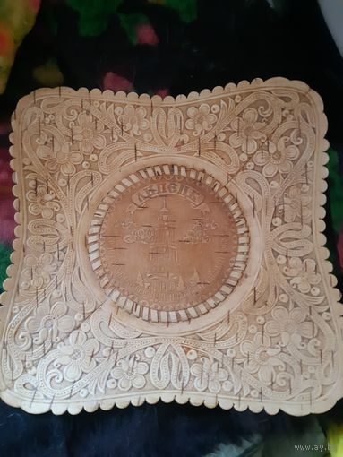 Сухарница  из бересты. Липецк. Христорождественский кафедральный Собор