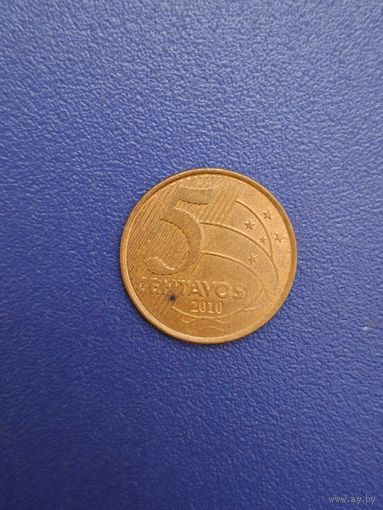 Бразилия 5 сентаво 2010 года