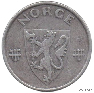 Имперский Комиссариат (Рейхскомиссариат) Норвегия (ІІІ Рейх). 5 эре 1941. Железо. Нечастая.