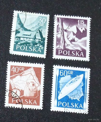 Спортивные соревнования в горах. Польша. Дата выпуска:1956-05-25