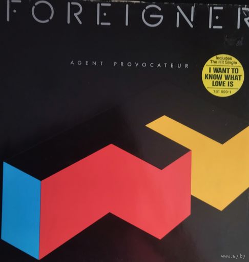 FOREIGNER /Agent Provocateur/1984, Atlantic LP EX Germany