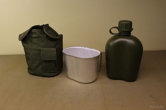 Комбинированная фляга, новая. Распродажа коллекции вещей. С РУБЛЯ! АУКЦИОН!