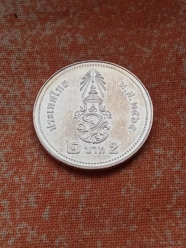 13. Распродажа! Таиланд 2 бата 2022 г. Крайне редкая! (из набора) Тираж 50 000. ВUNC!