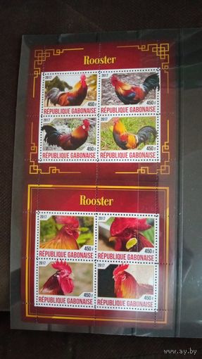 СЕРИЯ Блоков птицы  фауна MNH