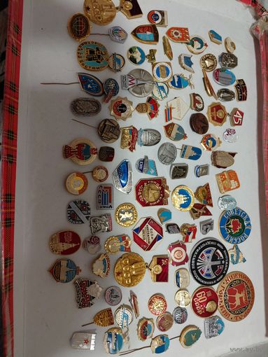 СССР  тематика разная значки поштучно