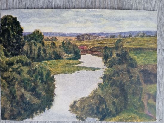 1954. Крымов. Речка