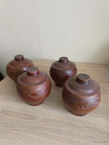 Горшочки для запекания 4 шт.