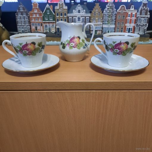 Кофейный набор 50-е гг. ГДР. (ТОРГ)