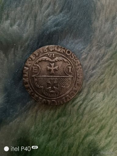 6 злотых 1536 года