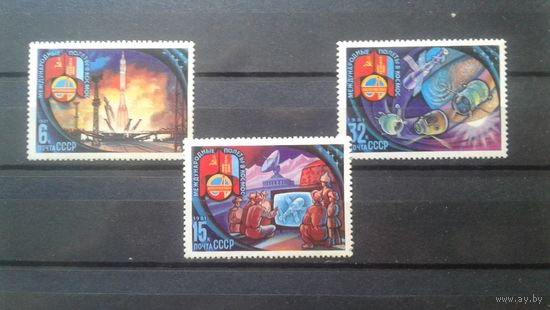 Международные космические полеты СССР-МНР 1981 г
