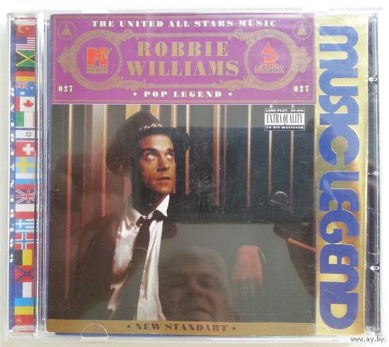 CD Robbie Williams – Pop Legend (Music Legend) некомплект только CD1