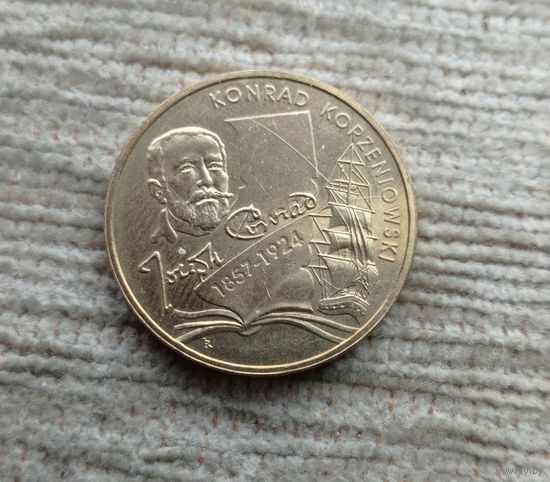 Werty71 Польша 2 злотых 2007 Корженевский Корабль