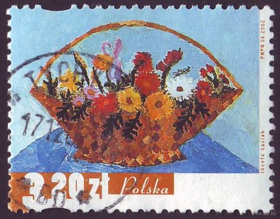Времена года в живописи Польша 2002 год 1 марка
