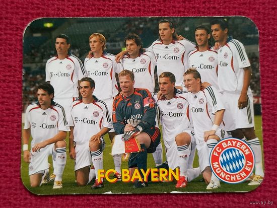 Календарик ФК Бавария Мюнхен. 2007 г.