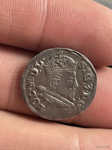 3 гроша 1595 Люблин!