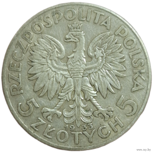 5 злотых 1933
