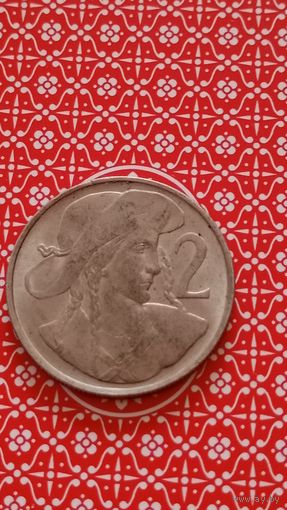 Чехословакия 2 кроны 1948