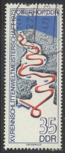 ГЕРМАНИЯ, ГДР - 1973 [Mi. 1831] Гашеная (DDR07)