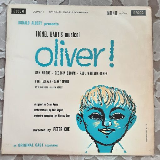 LIONEL BART - 1963 - OLIVER! (UK) LP