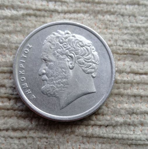 Werty71 Греция 10 драхм 1988 Демокрит