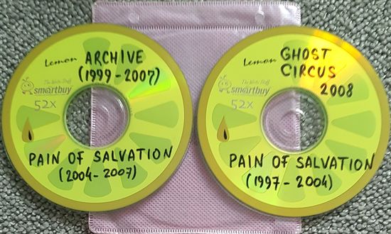 CD MP3 ARCHIVE, GHOST CIRCUS, PAIN OF SALVATION - 2 CD