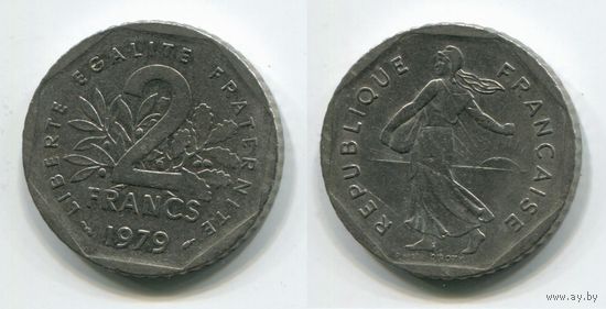 Франция. 2 франка (1979)