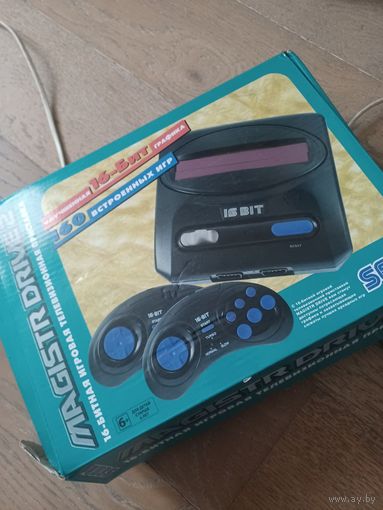 Игровая приставка SEGA, 16 bit.