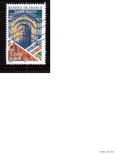 Франция-2000 (Мих.3440) , гаш., Банк