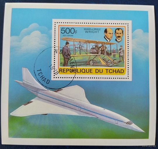 Чад 1978 Блок. История авиаций.