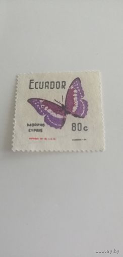 Эквадор 1970. Бабочки