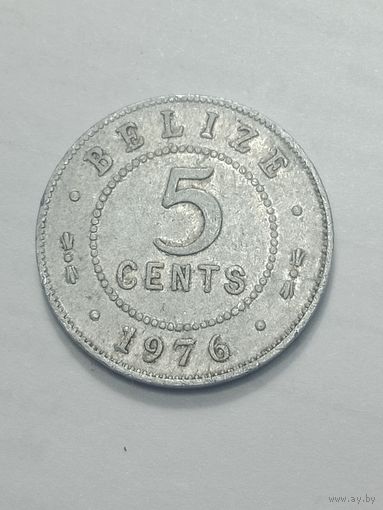 Белиз 5 центов 1976 года .