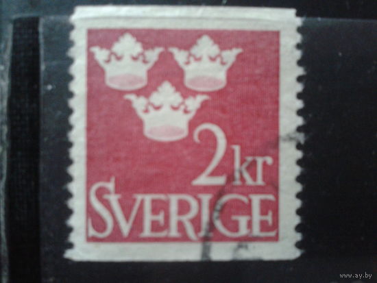 Швеция 1969 Стандарт, герб 2 кр