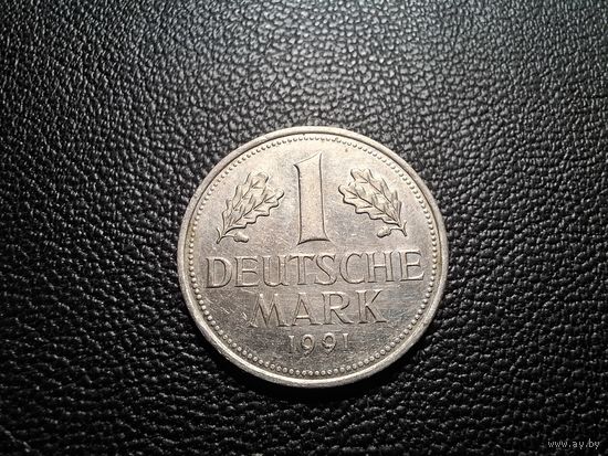 Германия 1 марка 1991 "D" - Мюнхен