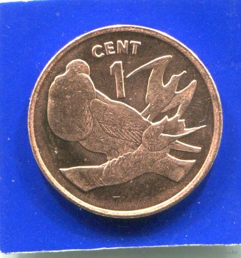 Кирибати 1 цент 1992 UNC