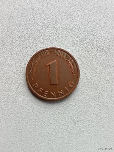 1 пфенниг 1985 F