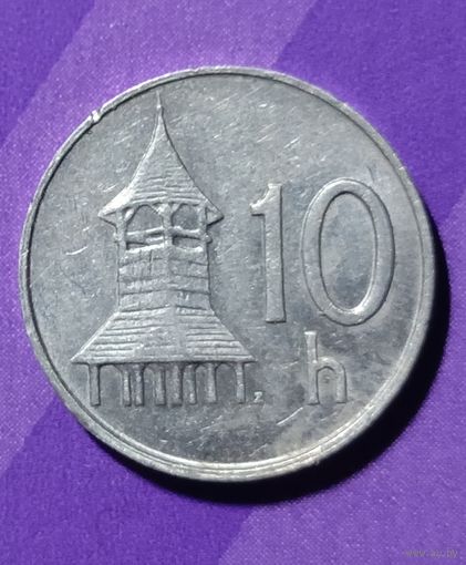 10 геллеров 1999 г Словакия