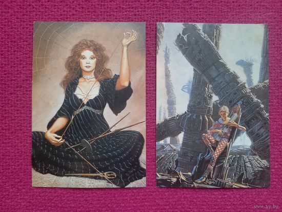 Календарики fantasy 1995 г.