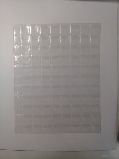 Распродажа, Лист Optima, на 88 ячеек, (б/у).