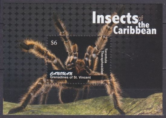 2011 Сент-Винсент Гренадины Canouan 229/B21 Насекомые - Пауки 5,00 евро