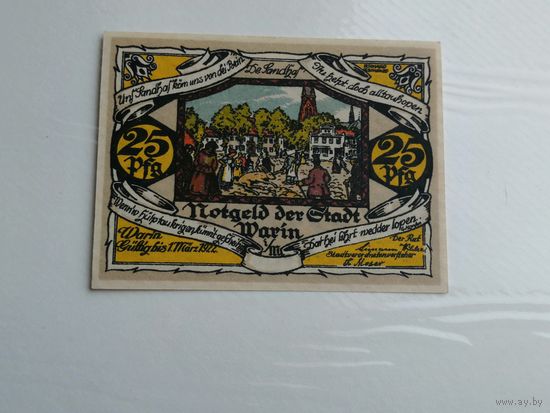25   пфенниги 1922 Warin
