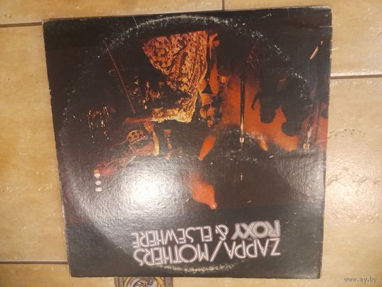 FRANK ZAPPA/MOTHERS  " ROXY & ELSEWHERE " 1974 2LP GATEFOLD, USA WARNER BROS. 2DS 2202  NM-EX-