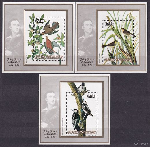 1985 Острова Кука 1044/B152-1046/B154 Птицы 20,00 евро