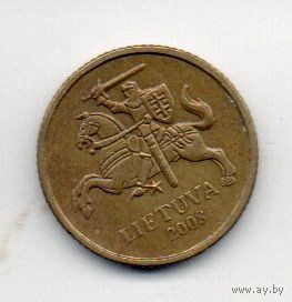 ЛИТОВСКАЯ РЕСПУБЛИКА. 10 ЦЕНТОВ 2008. ПАГОНЯ